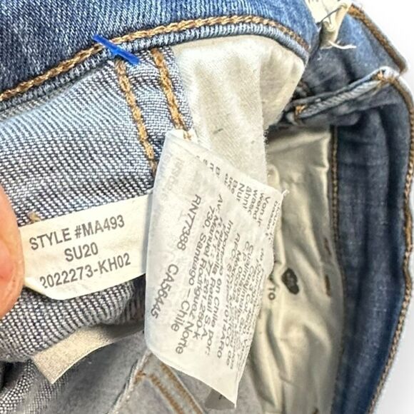MADEWELL Women’s Light Blue 10” High-Rise Roadtripper Authentic Skinny Jeans Siz - Picture 11 of 12